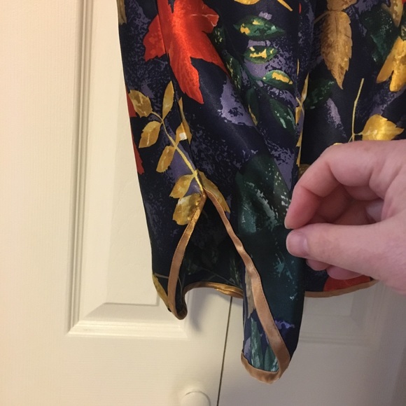 Vintage Kathryn floral polyester tank Large - Picture 5 of 6